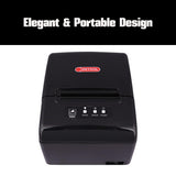 RETSOL RPT 82U Thermal Receipt Printer 400 Mhz With Auto Cutter Ideal For Retail Shops Restaurants Supermarkets Only USB 7