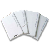 White plastic RFID Thick Cards 125kHz for attendance and access control with printed ID numbers.