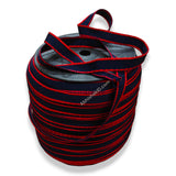 RedBlue Dual Colour Flat ID Card Lanyard Roll For ID Cards Tags, Double Colour Tag Roll (7)