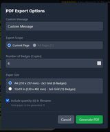 Abhishek Design Studio – Online Button Badge Design Tool (PNG/PDF Export)