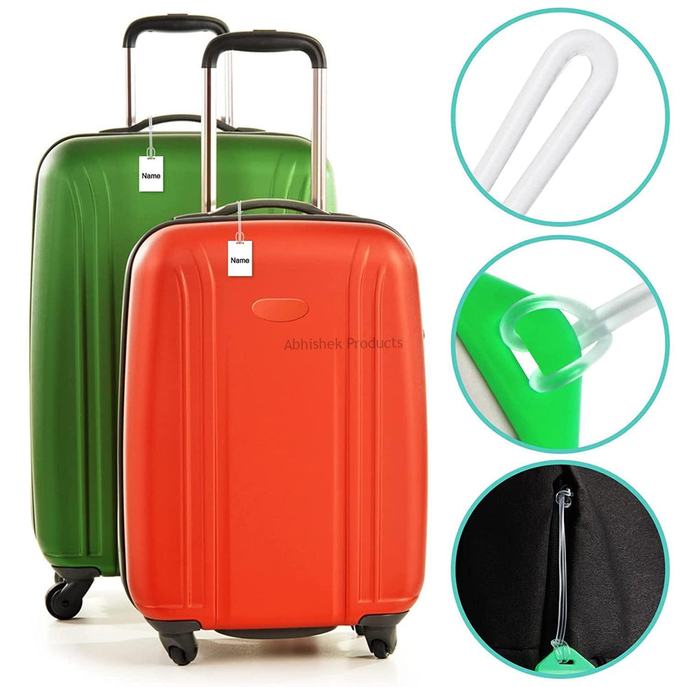 Silicone luggage loop, luggage tag holder, (3)