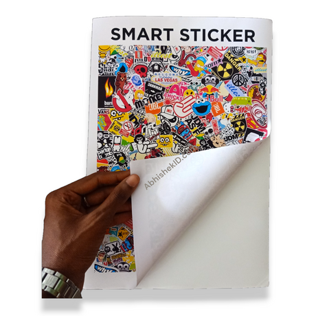 Smart Sticker A4 Sheet For Mobile Skin Sticker - For Inkjet