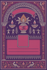 Ganesh Mandal ID Card Design Templates SVG (85x130mm) – Editable for CorelDRAW, Photoshop, Illustrator
