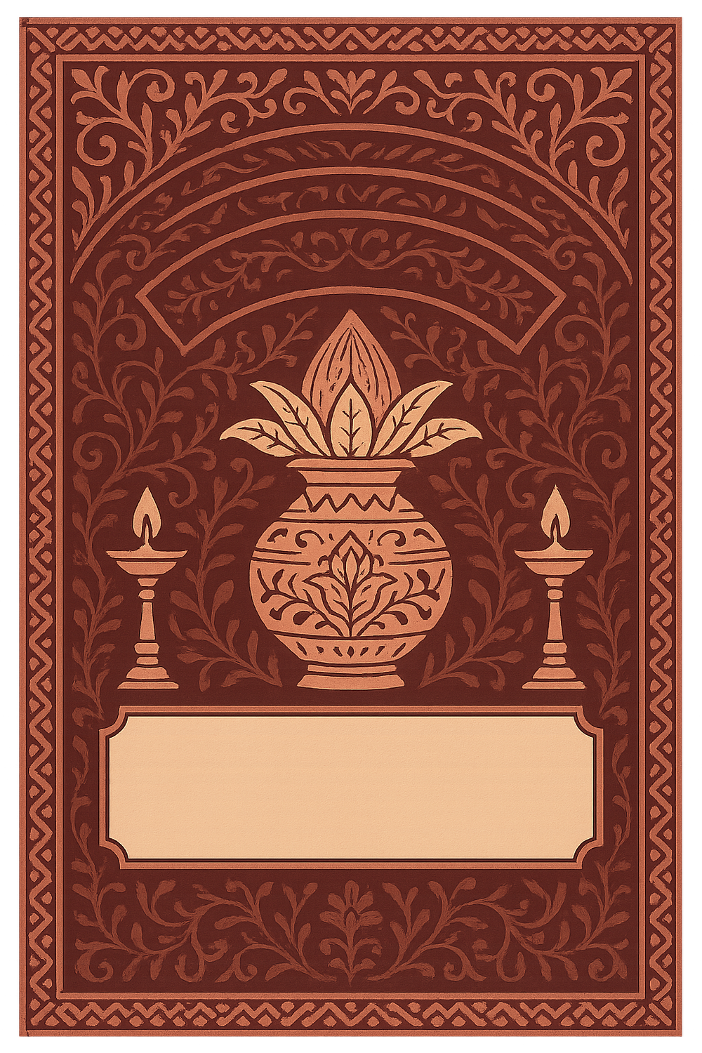 Ganesh Mandal ID Card Design Templates SVG (85x130mm) – Editable for CorelDRAW, Photoshop, Illustrator