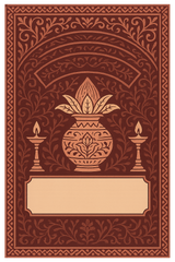 Ganesh Mandal ID Card Design Templates SVG (85x130mm) – Editable for CorelDRAW, Photoshop, Illustrator