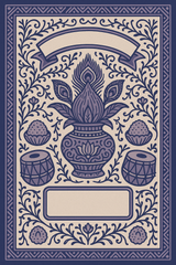 Ganesh Mandal ID Card Design Templates SVG (85x130mm) – Editable for CorelDRAW, Photoshop, Illustrator