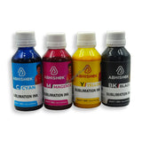 Sublimation Inks 100ml For Epson, Canon, Brother, Hp Inktank, Ecotank Printers CMYK