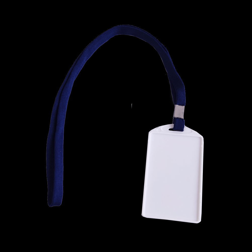 T1 H1 Single Side Pasting Id Card Holder With Blue Sleeve Tag Attached 01 1