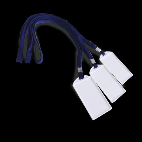 T1 H1 Single Side Pasting Id Card Holder With Blue Sleeve Tag Attached 02 1