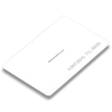 0.8mm thin RFID proximity card for door access control and time attendance