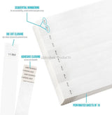 Tyvek Paper Wristband White 02