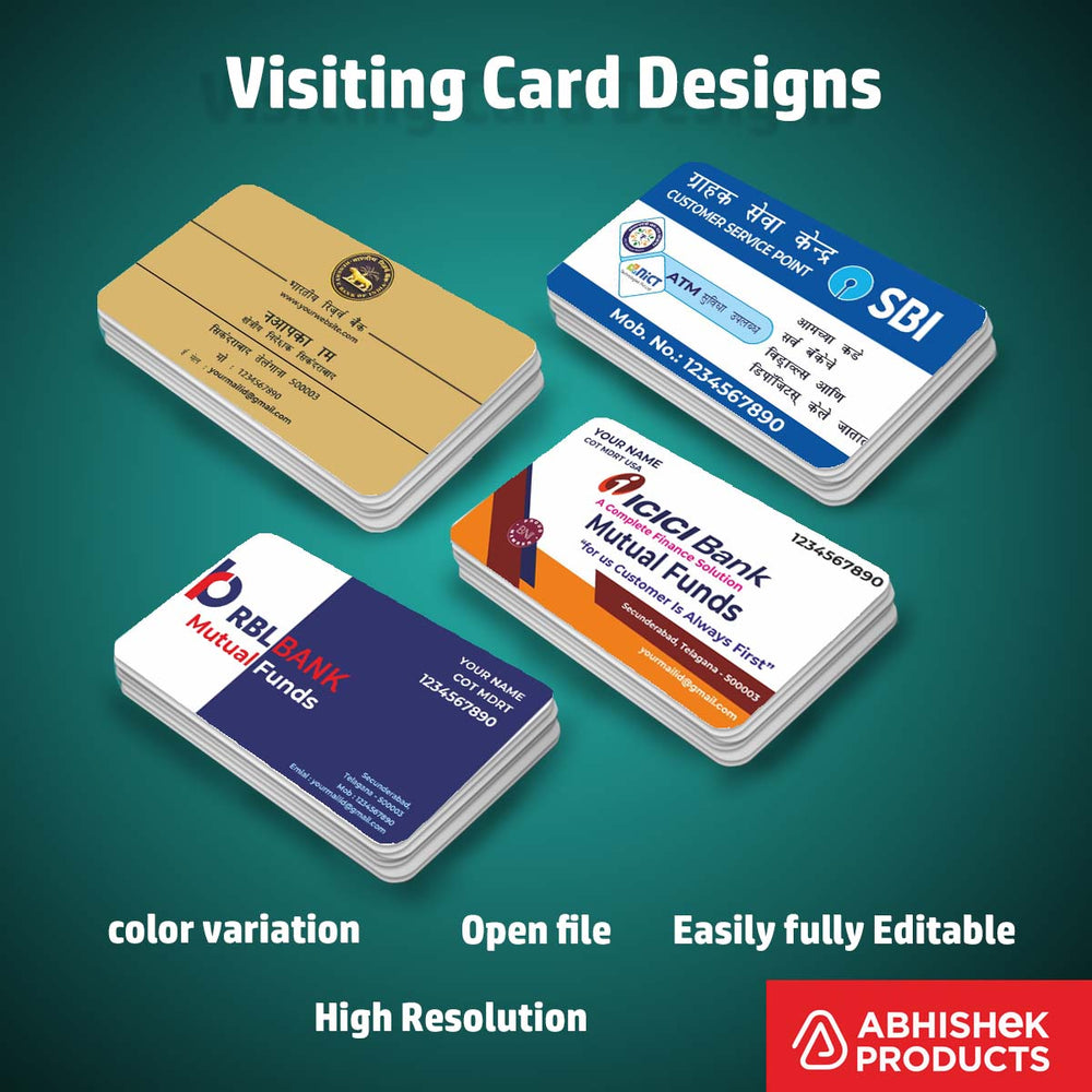 Visiting Card Design Files For Advocate, Beauty Parlour, Bank Finance, Automobiles, Astrology, Agro (23)