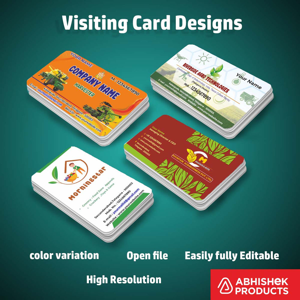 Visiting Card Design Files For Advocate, Beauty Parlour, Bank Finance, Automobiles, Astrology, Agro (9)