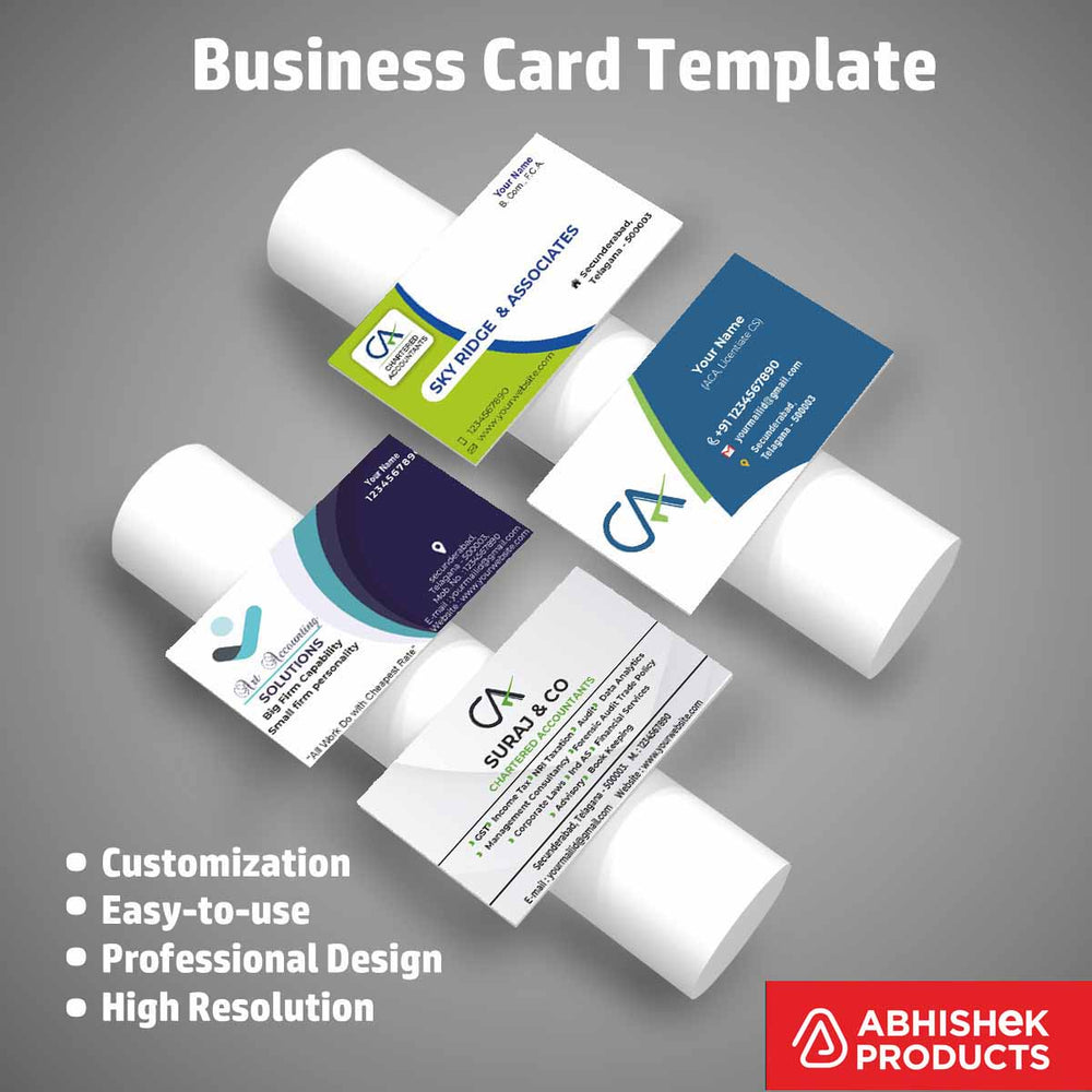 Visiting Card Design Files For Beauty Parlour, Catering, CA, Yoga, Dance Class, Music Class, Singing Class, Guitar Class, Computer Class, Arts (16)