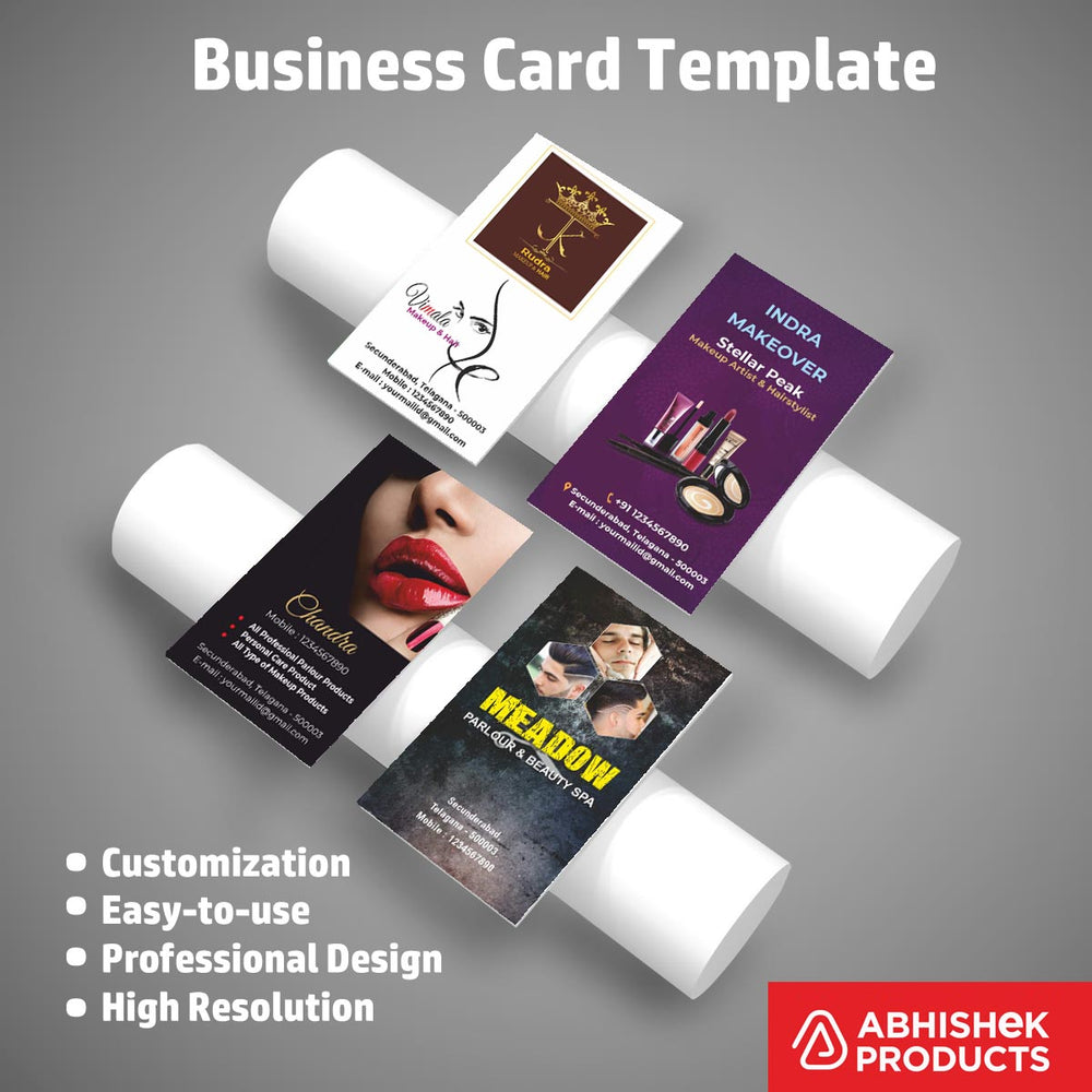 Visiting Card Design Files For Beauty Parlour, Catering, CA, Yoga, Dance Class, Music Class, Singing Class, Guitar Class, Computer Class, Arts (5)