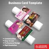 Visiting Card Design Files For Beauty Parlour, Catering, CA, Yoga, Dance Class, Music Class, Singing Class, Guitar Class, Computer Class, Arts (7)