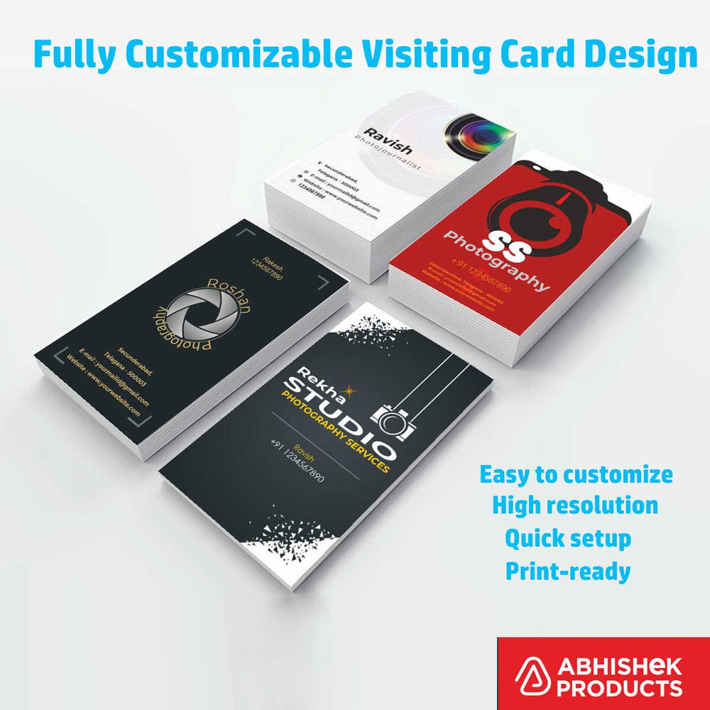 Visiting Card Design Files For Photo & Video, Plantaion & Nusery, Mobiles, Water Purifier, Mineral Water, Diamond, Jewellery, Gem Stone, Jeweller (20)