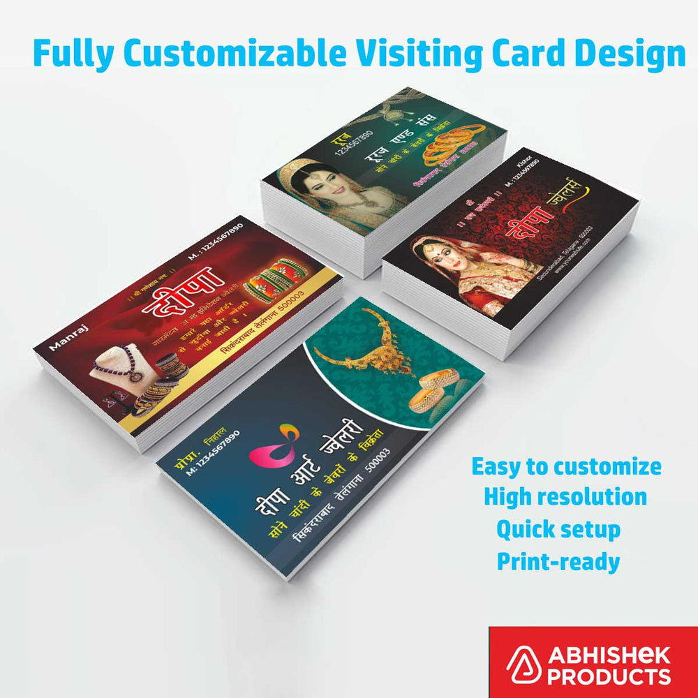 Visiting Card Design Files For Photo & Video, Plantaion & Nusery, Mobiles, Water Purifier, Mineral Water, Diamond, Jewellery, Gem Stone, Jeweller (6)