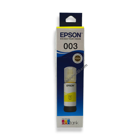 Yellow Epson 003 65 ml Ink Bottle for EcoTank Printers L3250 L3260 L5290 L3210 L3256 L3150 L3215 L3216 L5190 L3200 L3251 L3252 L3110 L3151 L3152 L3156 L3116 L3115 L3101 L3100 L3255 L3211 (2)