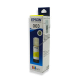 Yellow Epson 003 65 ml Ink Bottle for EcoTank Printers L3250 L3260 L5290 L3210 L3256 L3150 L3215 L3216 L5190 L3200 L3251 L3252 L3110 L3151 L3152 L3156 L3116 L3115 L3101 L3100 L3255 L3211 (3)