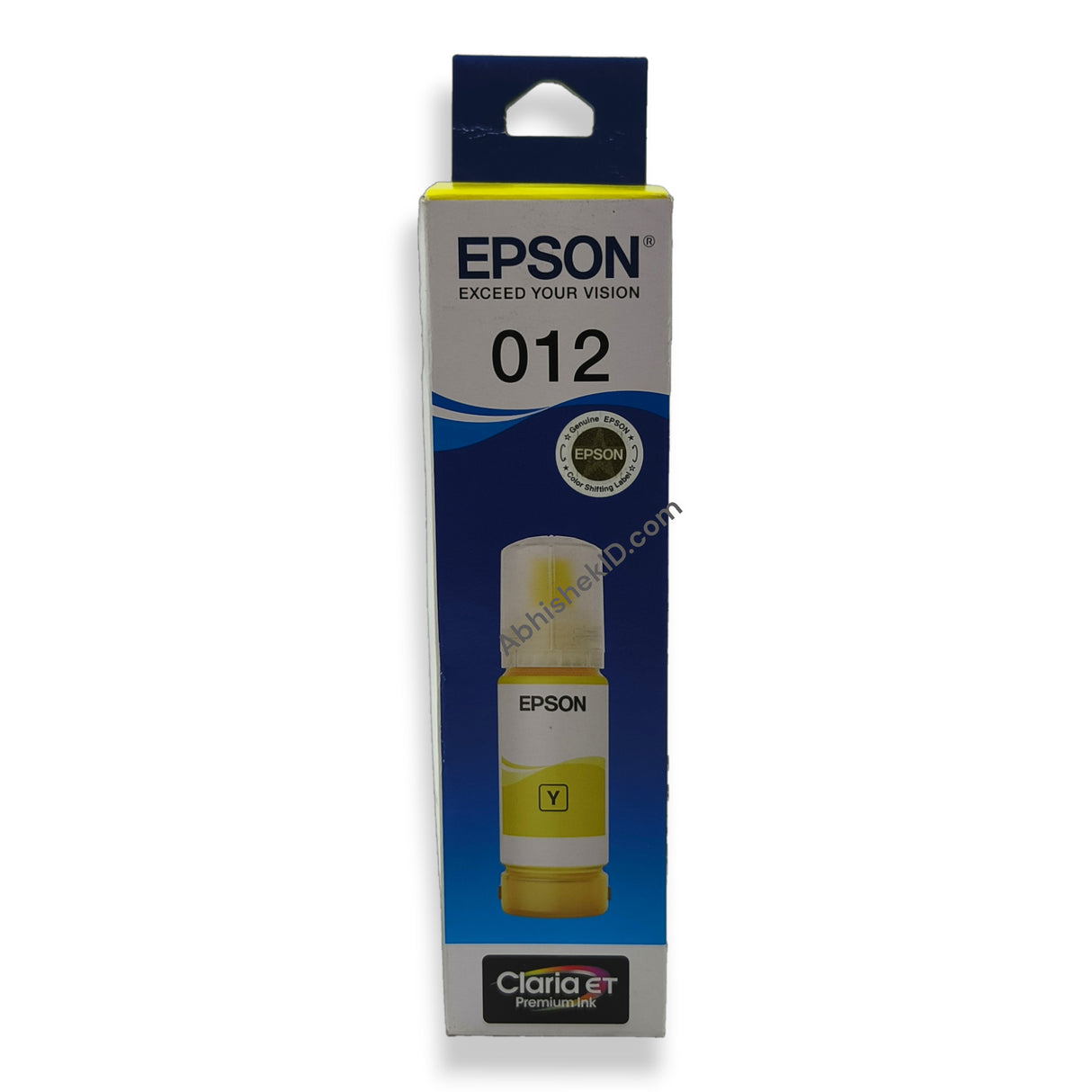 Yellow Epson 012 EcoTank Ink Bottle for L8180 and L8160 Printers High Quality, Low Cost Printing (2)