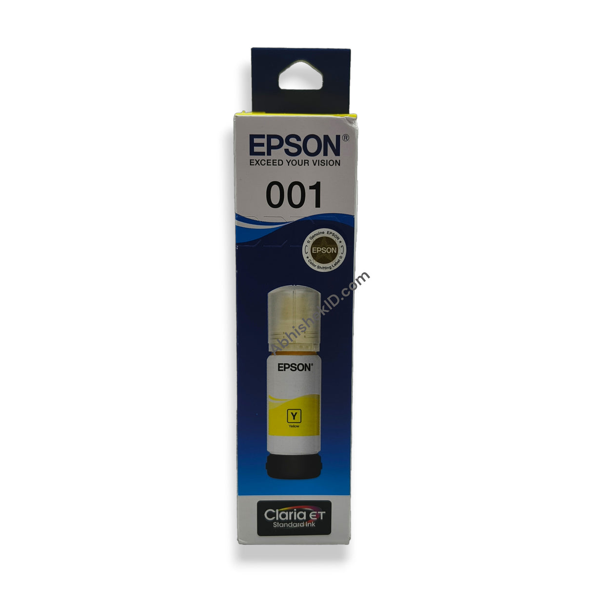 Yellow Epson Original 001 Ink Bottles for EcoTank Printers L4150,L4160,L6160,L6170,L6190 (2)