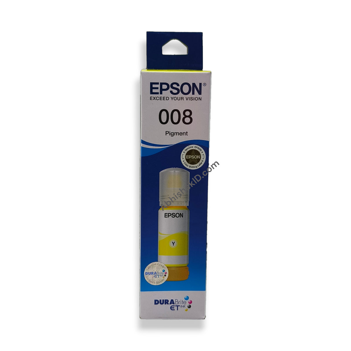 Yellow Epson Original 008 Ink Bottles for EcoTank Printers L15150, M15140, M15180, L6460, L6490, L6580, L6570, L15180 (2)