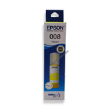 Yellow Epson Original 008 Ink Bottles for EcoTank Printers L15150, M15140, M15180, L6460, L6490, L6580, L6570, L15180 (2)