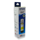 Yellow Epson Original 057 Ink Bottles for EcoTank Printers L8050, L18050, L8150 (1)