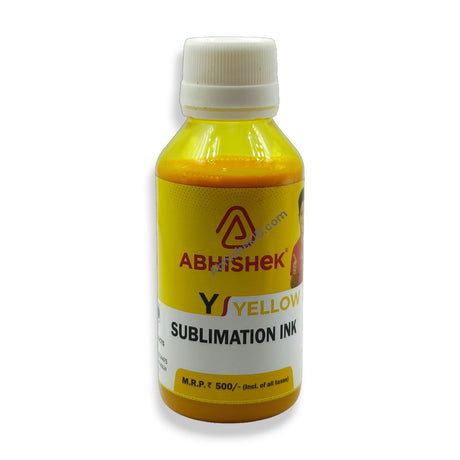 Yellow Sublimation Inks 100ml For Epson, Canon, Brother, Hp Inktank, Ecotank Printers (2)