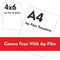 Corner Label Machine Premium Waterproof Sticker Paper for Inkjet ID Cards and Labels ...