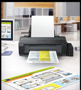 Epson EcoTank L1300 A3 Plus single function ink tank printer front profile