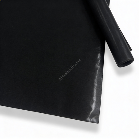 Premium Black Teflon Sheet for Heat Press & Sublimation, durable non-stick material for high-temperature transfer.