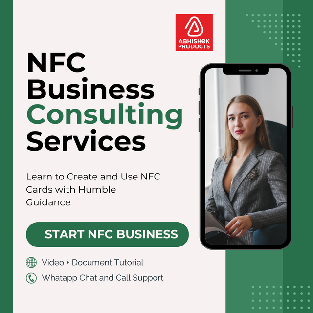 Business Consulting Services - Learn to Create and Use NFC Cards