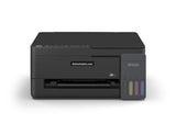 Epson EcoTank L3350 A4 Wi-Fi all-in-one ink tank printer front view with integrated grey ink tanks
