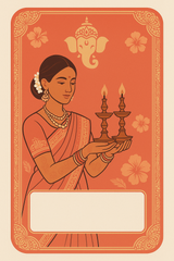 Ganesh Mandal ID Card Design Templates SVG (85x130mm) – Editable for CorelDRAW, Photoshop, Illustrator