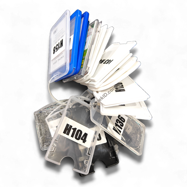 Id Making Kit ID Card Holder Starter Kit 100 pcs | AbhishekID β Abhishek Products