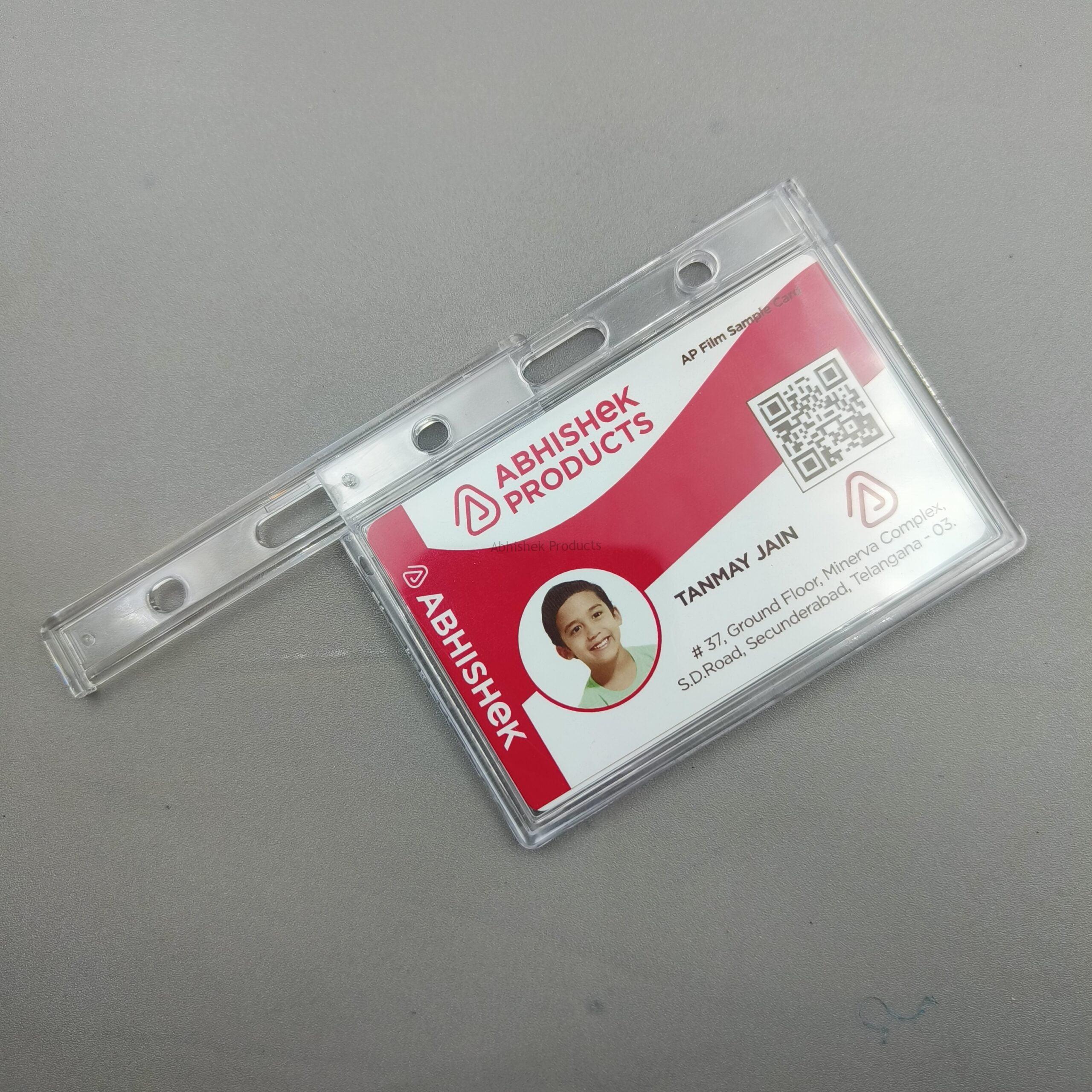 T738H - Horizontal Crystal Locking 54X86MM Vertical PVC