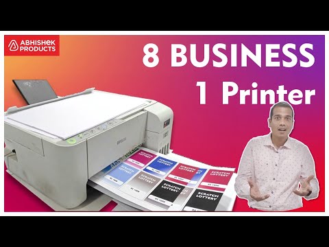 ✨ Discover Profitable Gold & Silver Inkjet Sticker Printing Business Ideas! | AbhishekID.com — demo