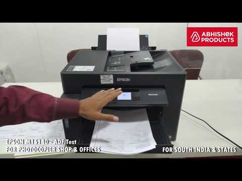 🖨️ Epson M15140 A3 Wi-Fi Duplex All-in-One Ink Tank Printer | Part 2 | AbhishekID.com — demo