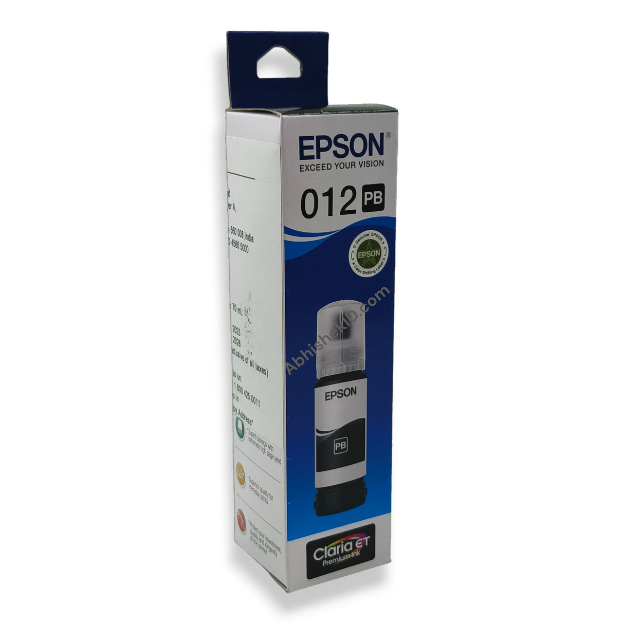 pure black ink Epson 012 EcoTank Ink Bottle for L8180 and L8160 Printers High Quality, Low Cost Printing (3)