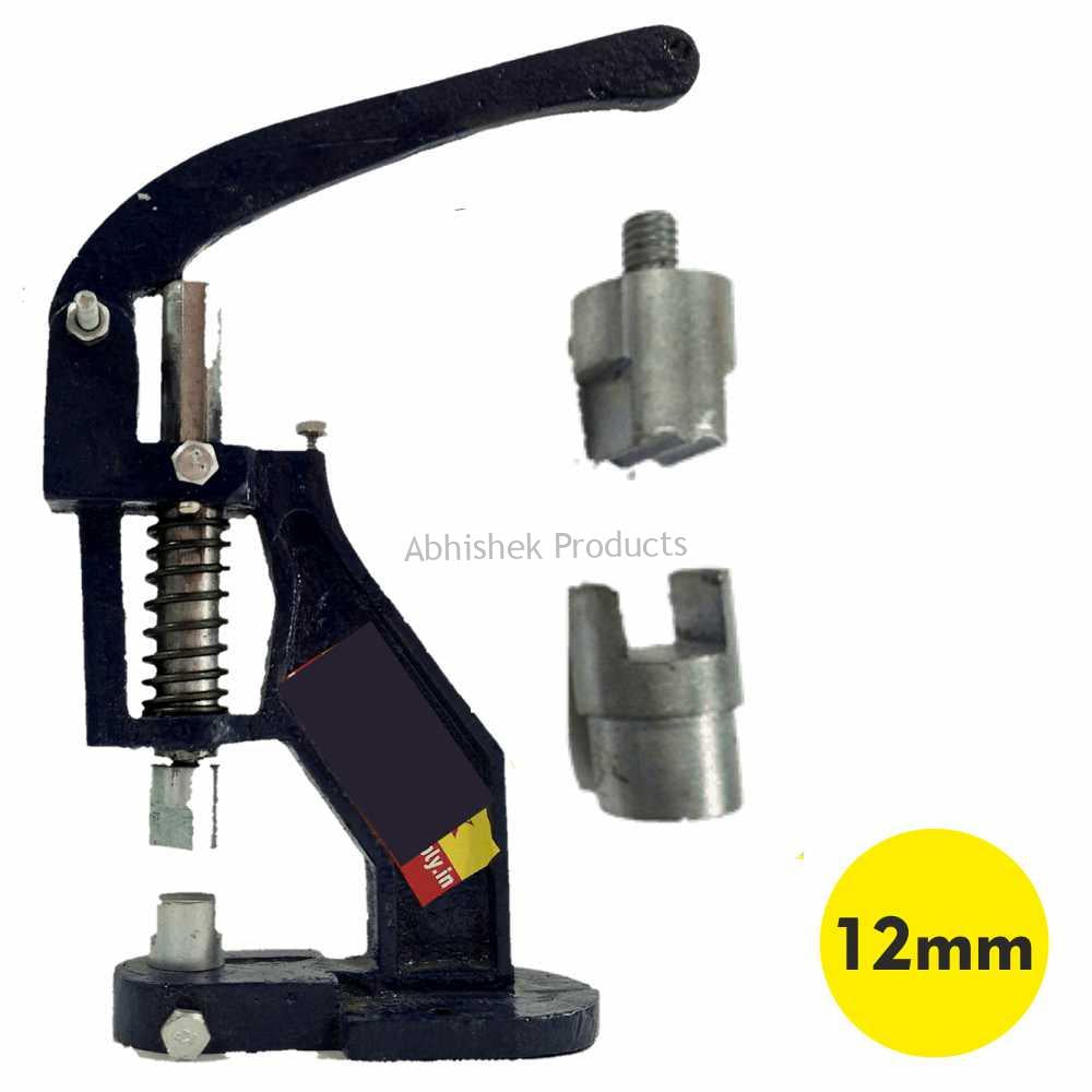 12mm regular tag fitting machine easy press model for clip closer by AbhishekID