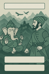 Ganesh Mandal ID Card Design Templates SVG (85x130mm) – Editable for CorelDRAW, Photoshop, Illustrator