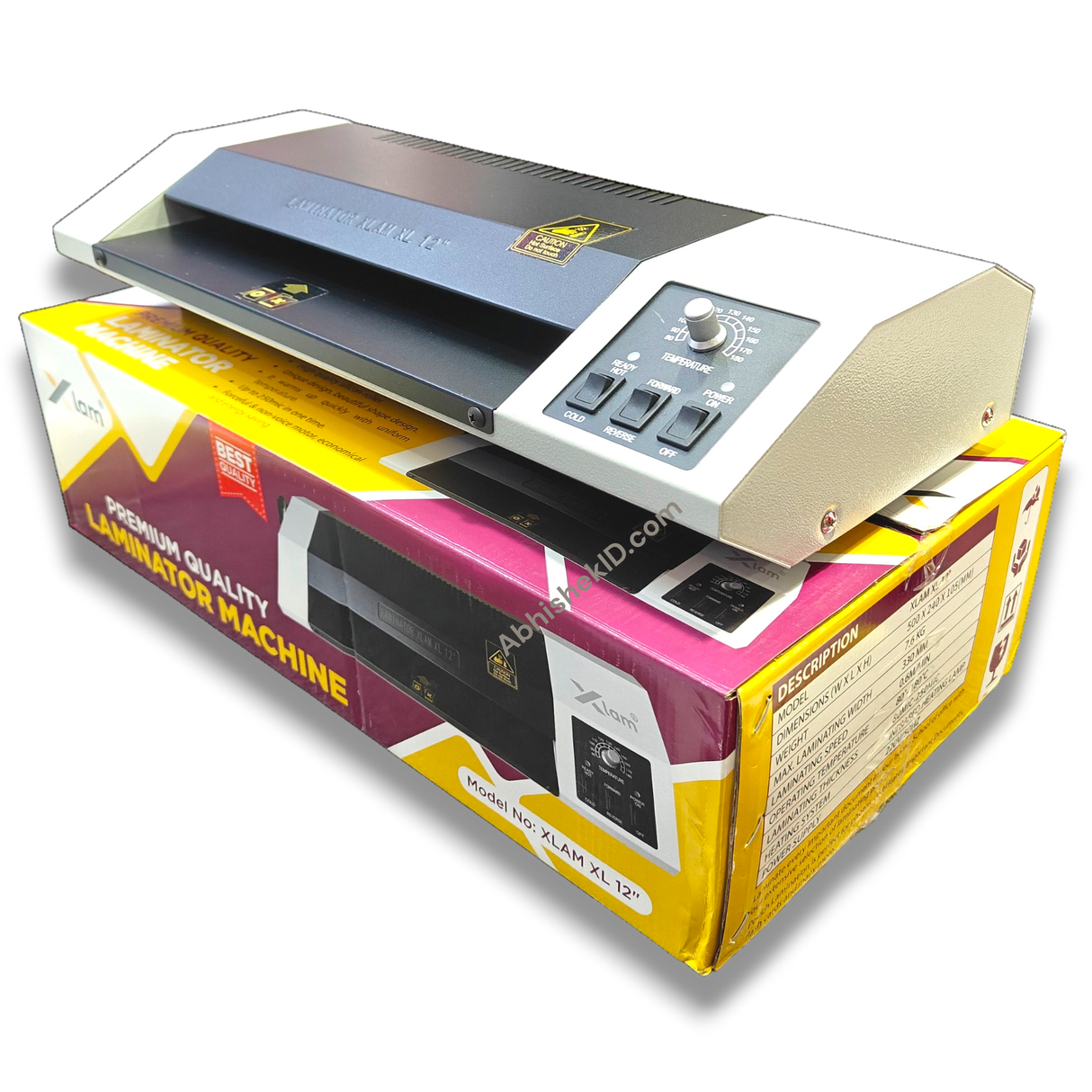 Excelam or Xlam XL-12 A3 Lamination Machine All Documents Laminator Machine 250 Micron Hot Laminator Machine