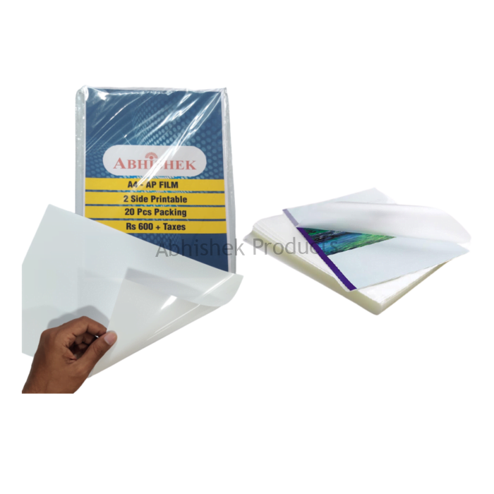 A4 350 MIC HOT LAMINATION POUCH GLOSSY – 100 SHEETS FOR ID CARDS ...