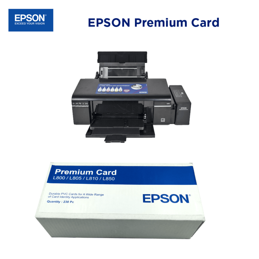 Epson L8050 EcoTank PVC Card Studio Printer Abhishek Products