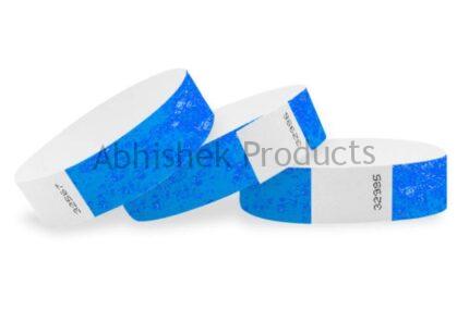 Paper Wristband Blue 01