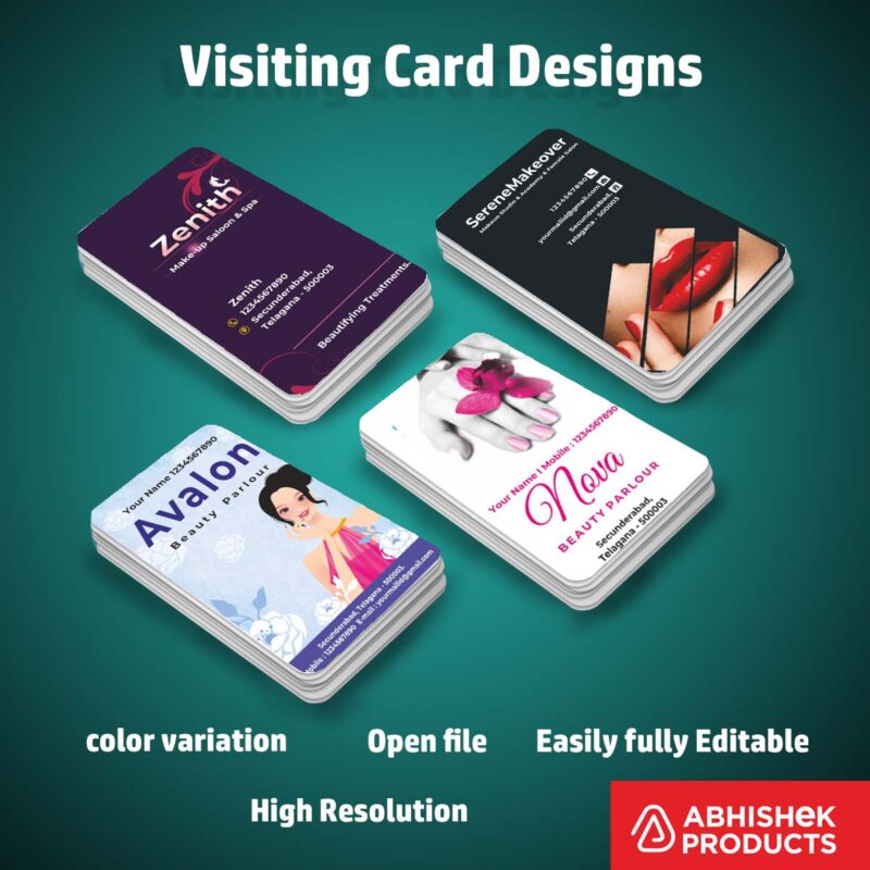 Visiting Card Design Files For Advocate, Beauty Parlour, Bank Finance, Automobiles, Astrology, Agro (25)