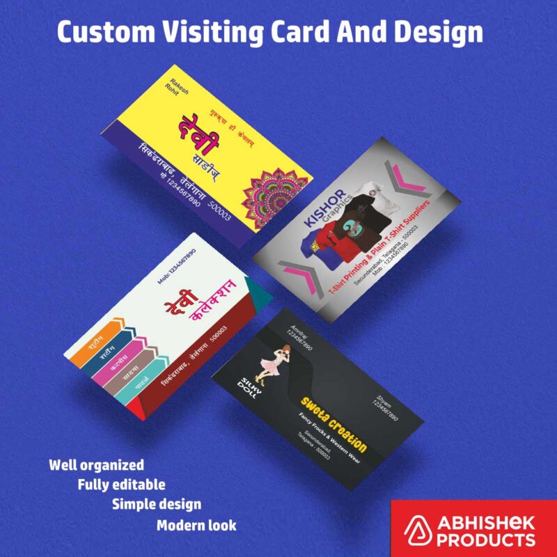 Visiting Card Design Files For Travel Planner, Hotel, Safari, Restaurant, Sweets, Wood, Furnitures, Plywood, doors, Apparels, Garments, Boutique (8)